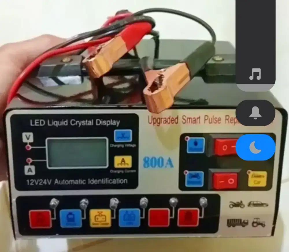 Charger aki otomatis 12 volt