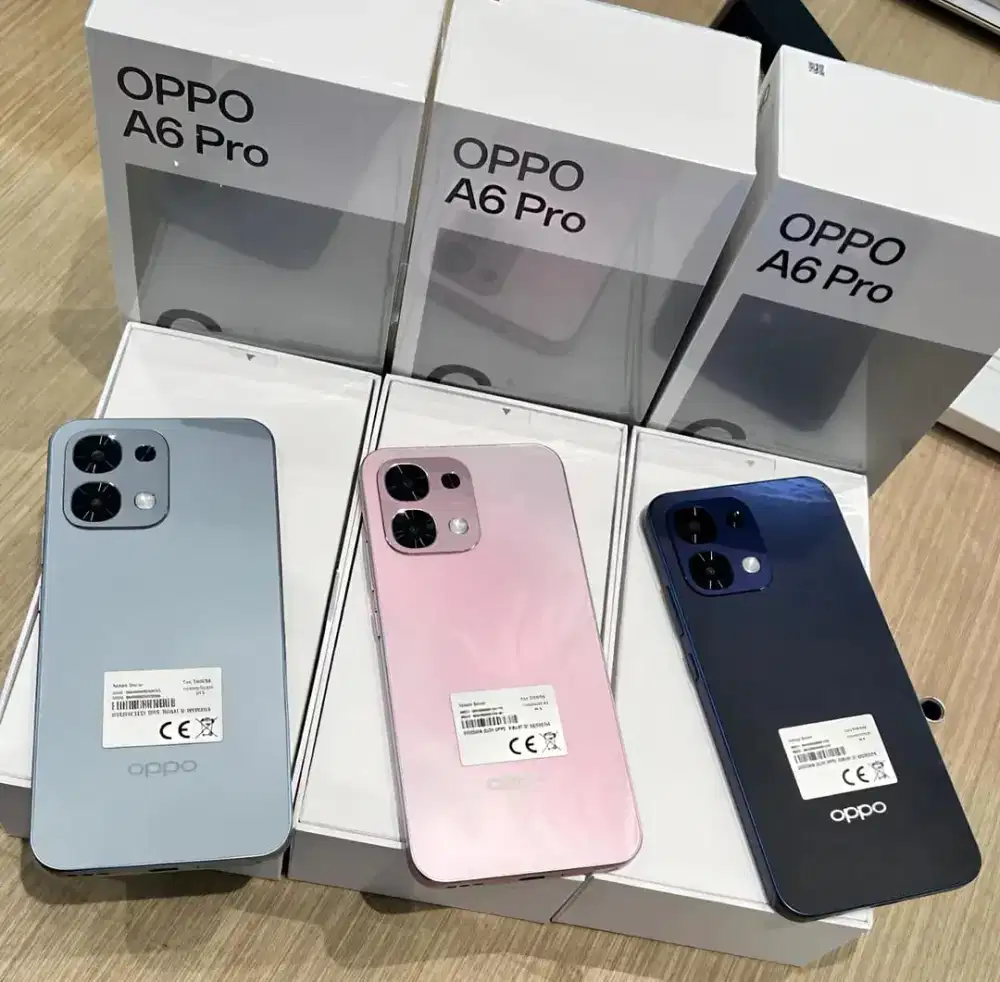 Oppo A6 pro 8/256Gb 4G - 5G Cash/Credit bisa Modal KTP aja‼️