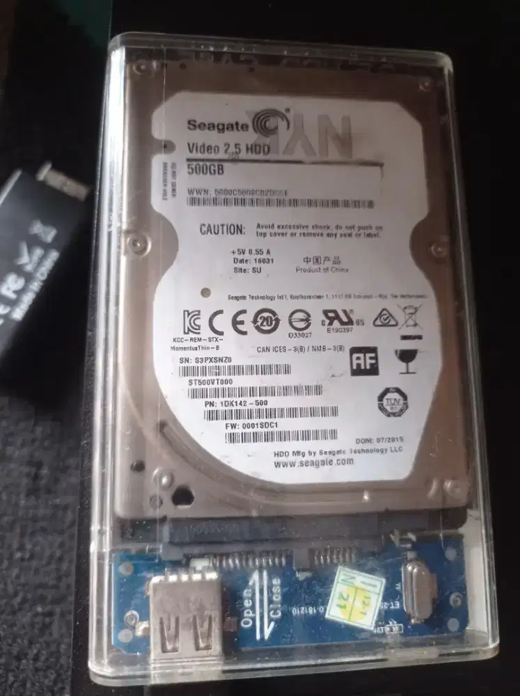 HARDISK SEAGATE 500GB