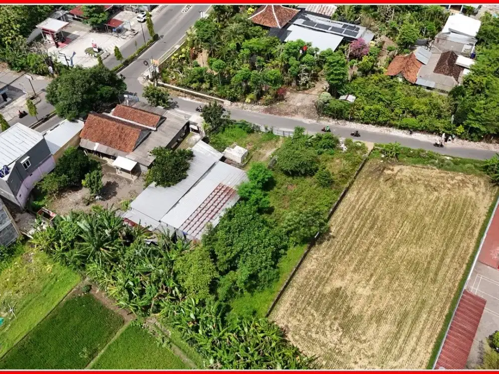 700 meter ke Stadiun Maguwoharjo, Tanah Sleman dijual Siap AJB