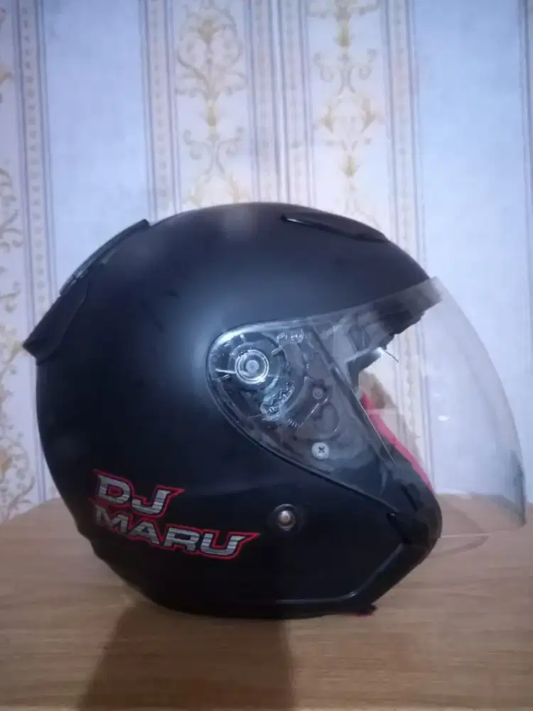 KYT DJ MARU Hitam doff