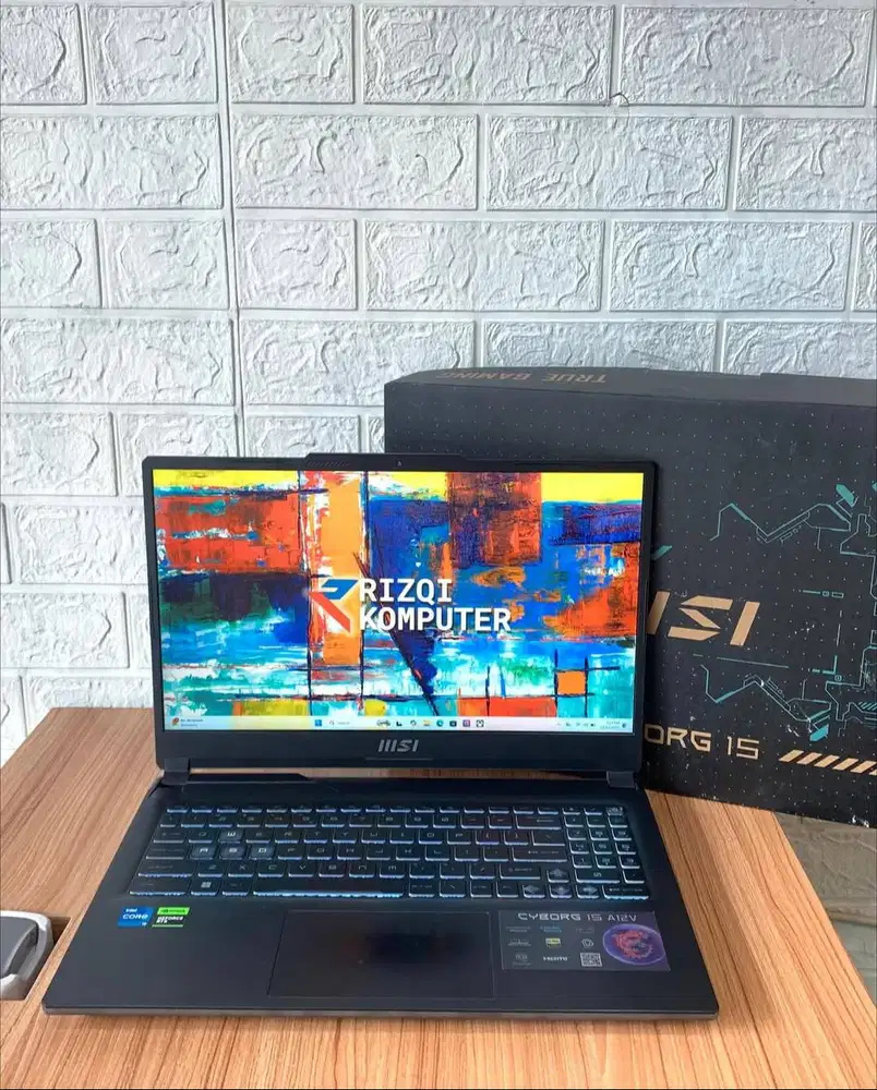 MSI Cyborg 15 A12VE Processor Intel Core i5-12450H Ram 16GB SSD 512GB