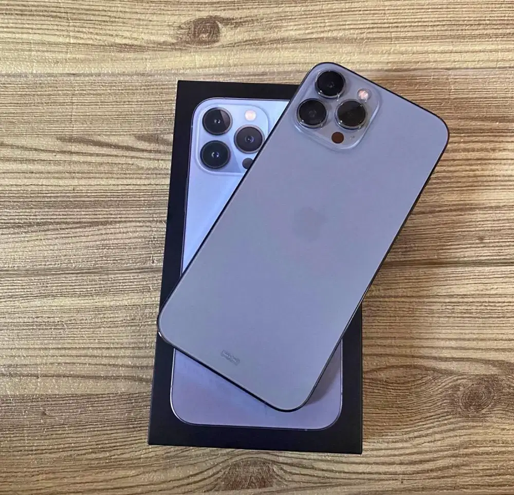 iPhone 13 Pro Max 256GB Garansi Resmi iBox Sierra Blue