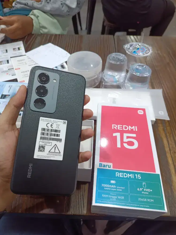 Redmi 15 Ram 8+8/256 Garansi resmi Xiaomi 15 bulan