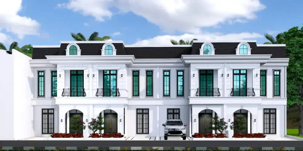 RUMAH DESAIN CLASIC DIPUSAT KOTA DEKAT NAMIRA