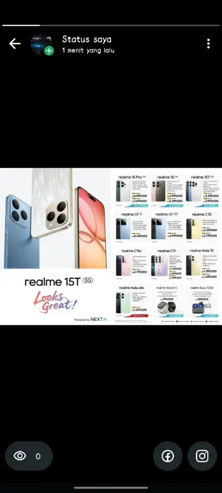 jual realme all type