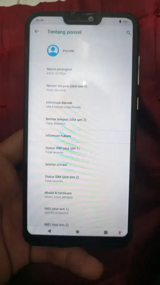 asus max 2 pro ram 4/64 batang tt atas siap nmbh