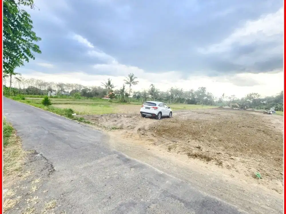 Belakang Kampus UII, Dijual Tanah Sleman Siap AJB