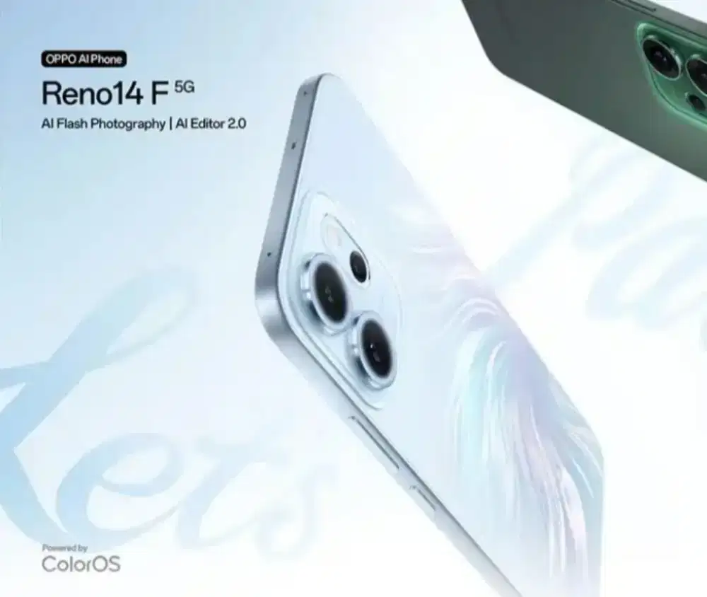 OPPO RENO 14 F 12/256 GB CICILAN TANPA DP