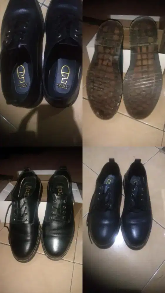 sepatu kulit pria