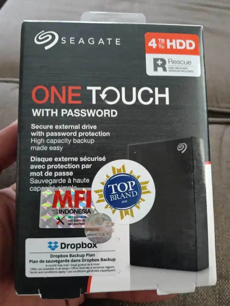 One Touch 4TB HDD
