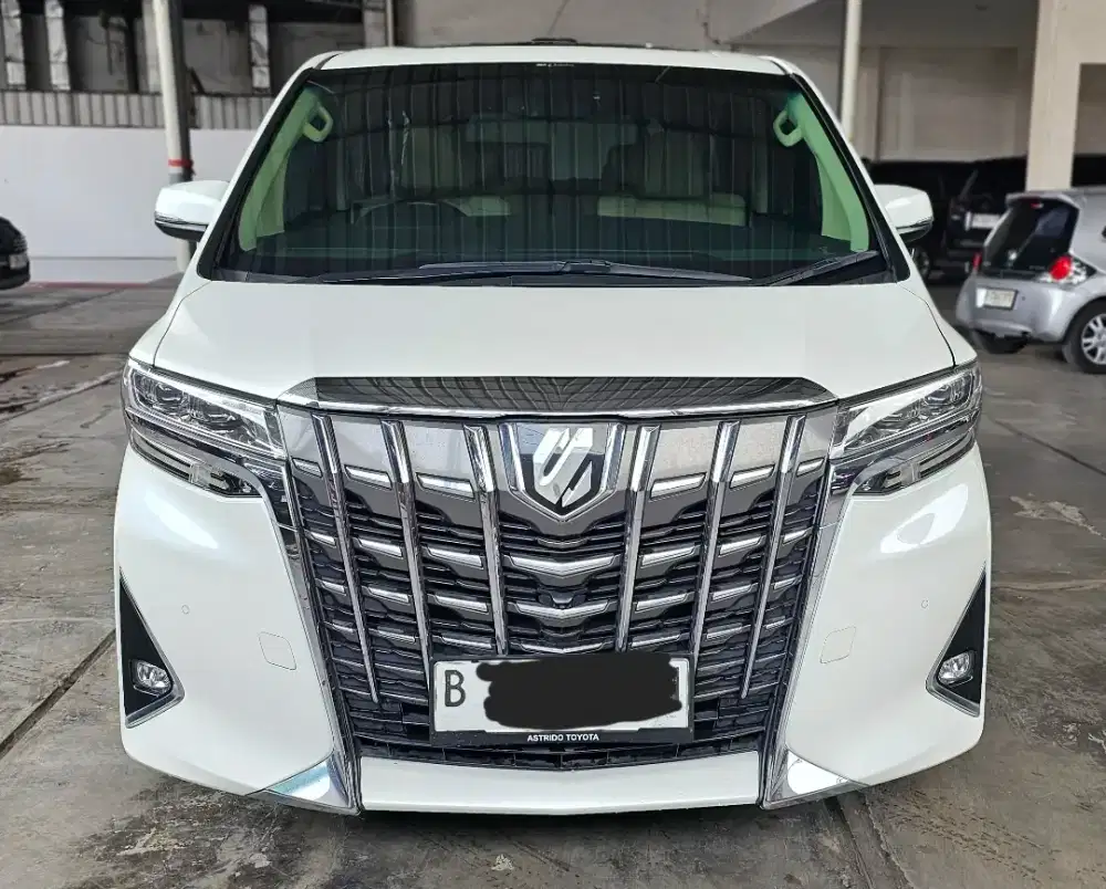 Toyota Alphard 2.5 G AT 2019 Putih Km 64rban Mulus Gres Siap Pakai