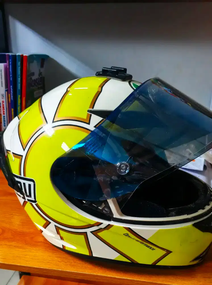 Helm Agv k3 gothic white