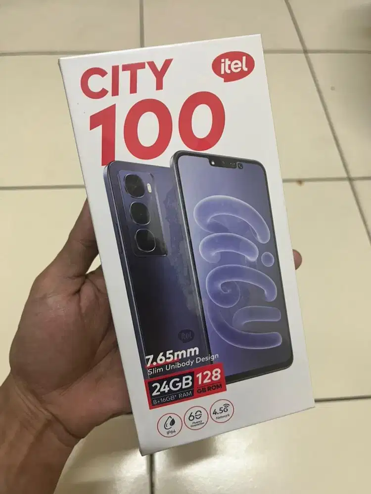 Itel City 100 Ram 8/128 (SEGEL)
