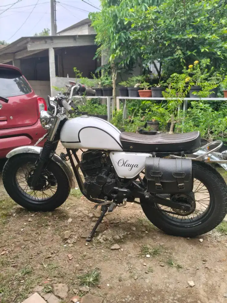 Custom British style scorpio 225cc