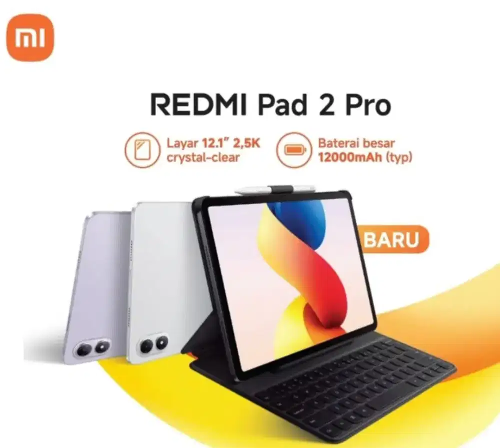 Xiaomi Redmi Pad 2 Pro FREE Keyboard Pen ORI BNIB Garansi Resmi Indo