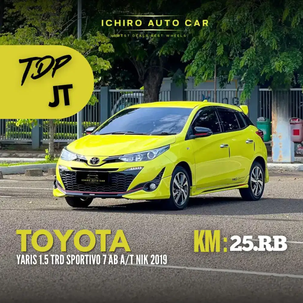 CASH 212jt | Toyota Yaris TRD 7 Airbag 2019