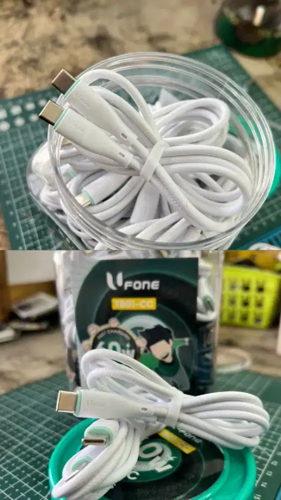 Kabel data merek ufone type c to c