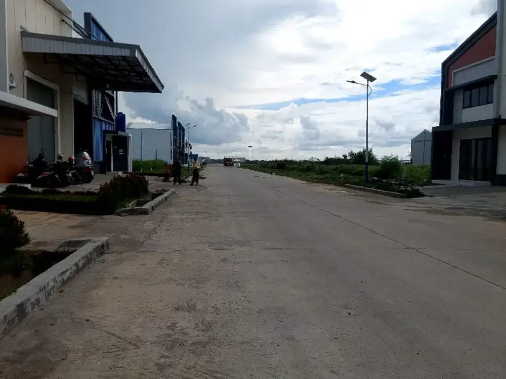 Dijual – Kavling Siap Bangun Kawasan Komplek Pergudangan, Teluk Naga – Tangerang