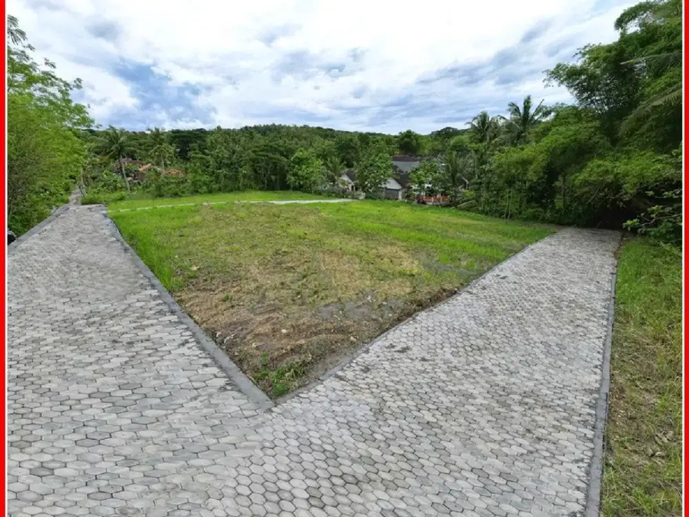 Dekat Bandara YIA, Tanah Jogja dijual Siap AJB