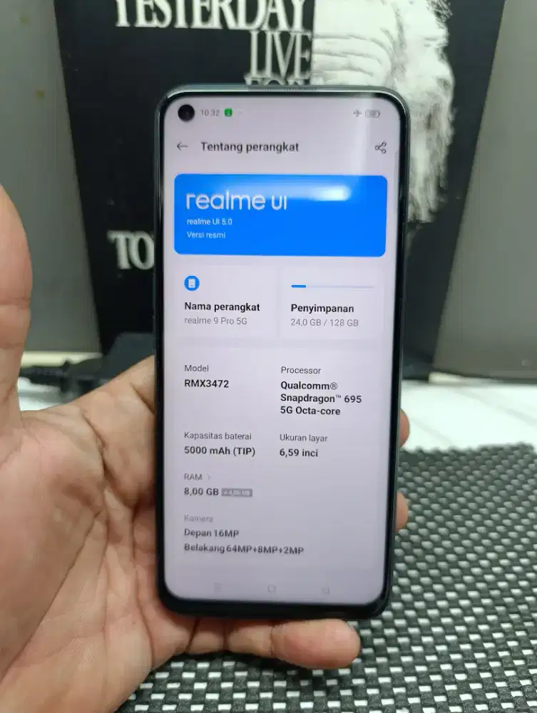 REALME 9 PRO 5G 8/128 SECOND
