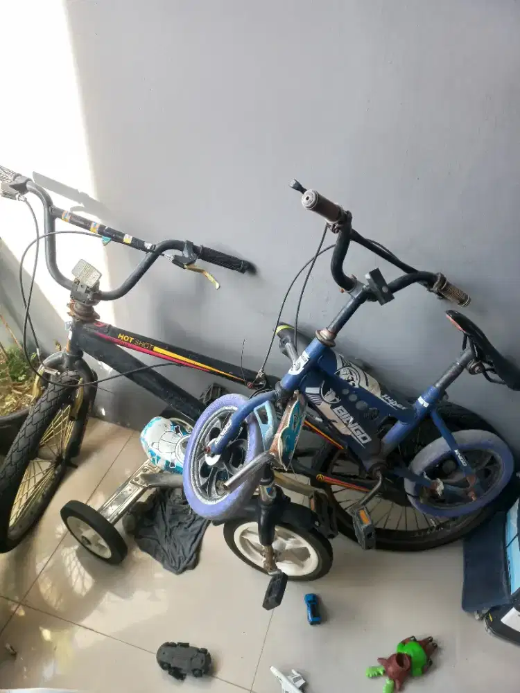 Jual sepaket sepeda anak 3 unit