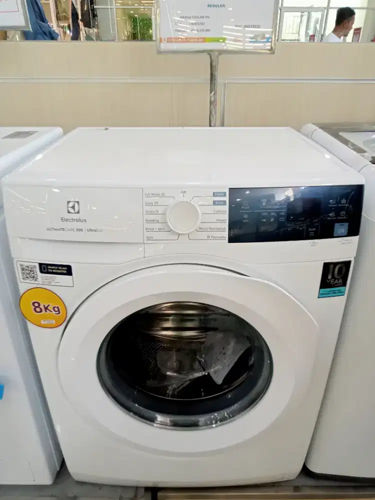 ELECTROLUX FB KAPASITAS 8KG