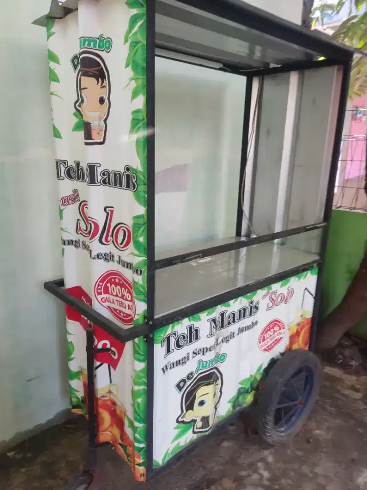 Jual Cepat Gerobak Teh Solo