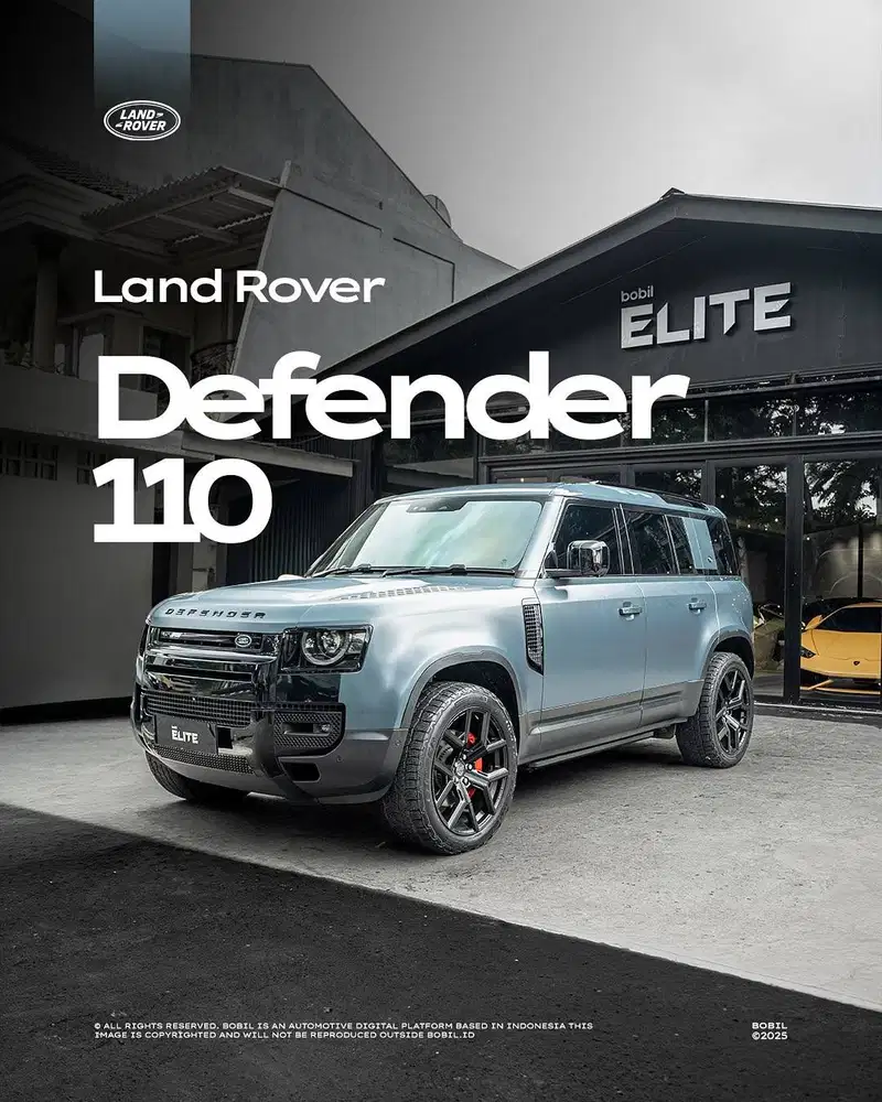 2022 Land Rover Defender 110 P400 3.0 Tasman Blue (PPF Matte)