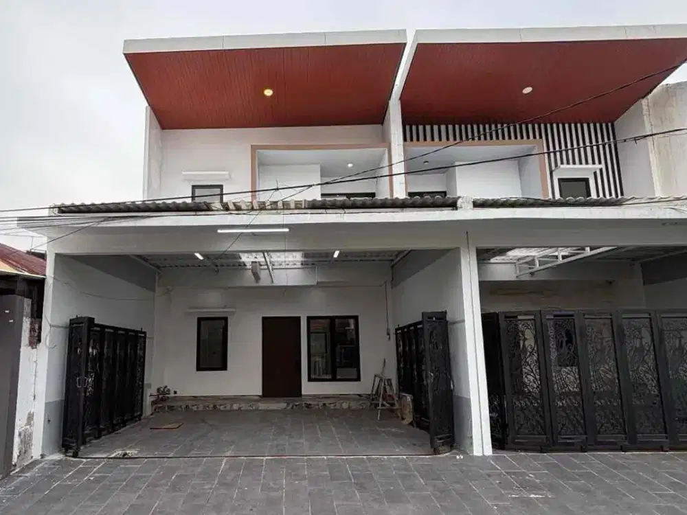 Jual rmh baru semi furnished darmo permai surabaya barat