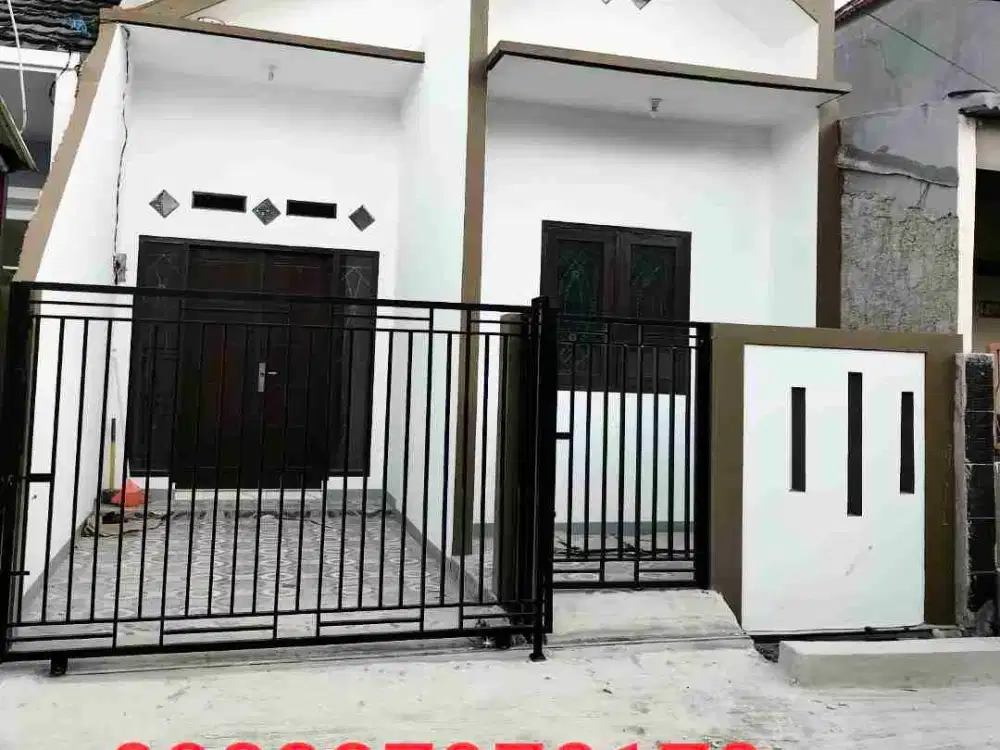 Dijual Rumah Modern Murah di Cluater Cendrawasih Pondok Ungu Permai Bekasi