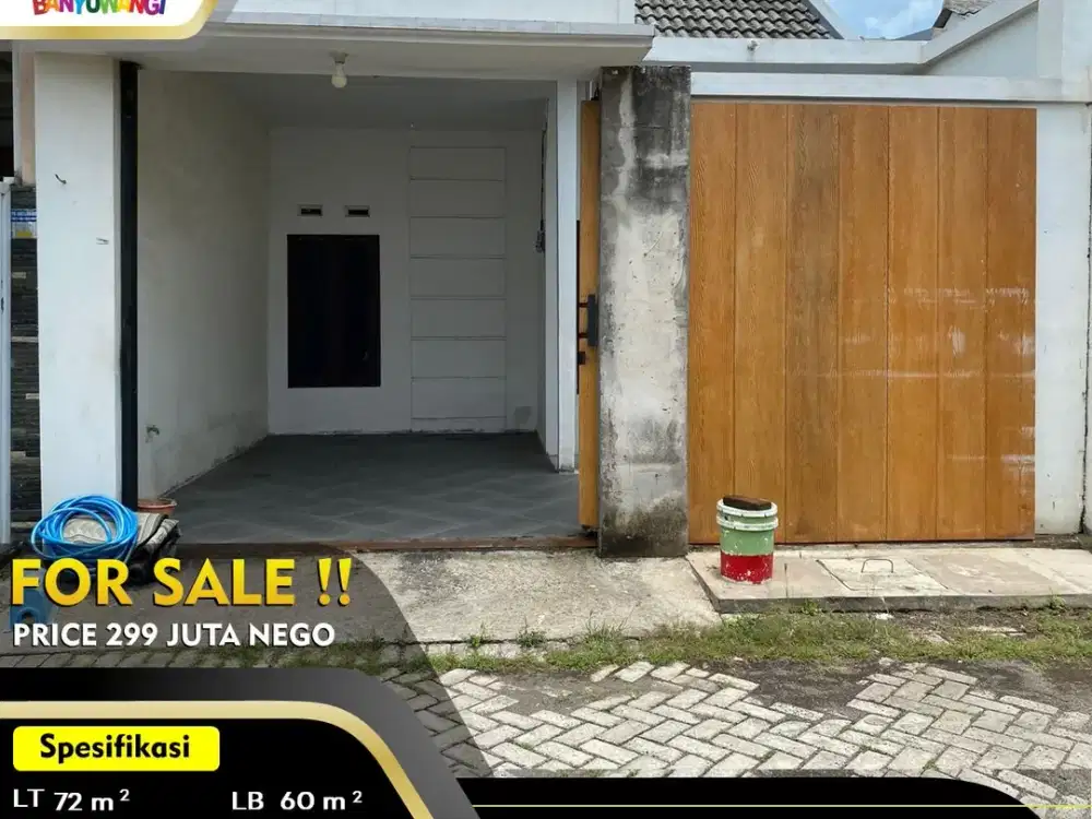 Dijual Rumah 2 Lantai - Sobo Banyuwangi