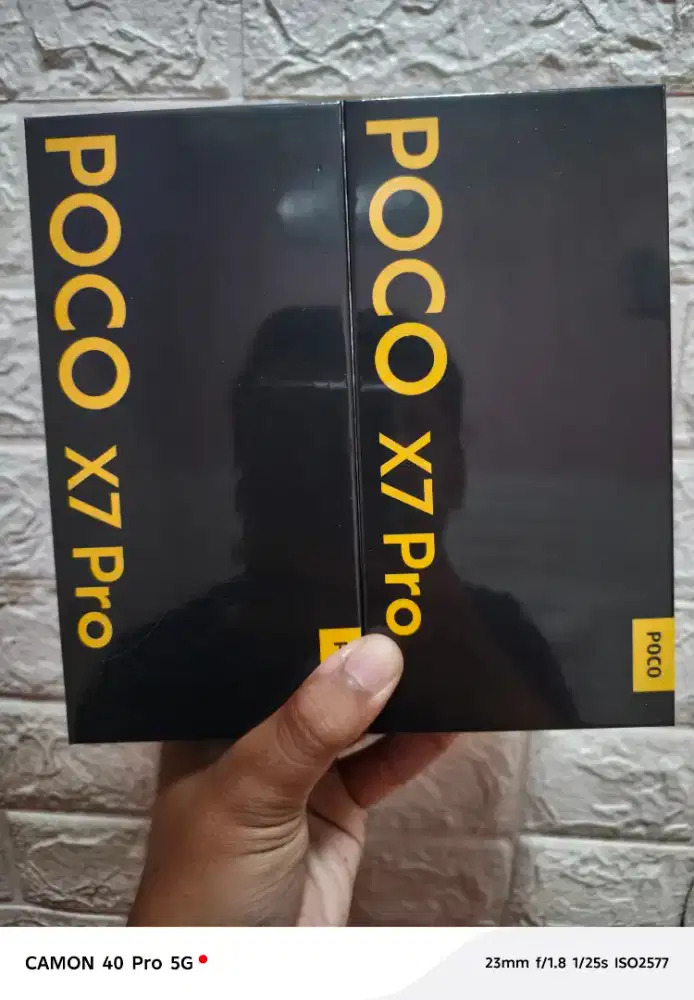 poco X7 pro ram 12/512 masih segel box ready black