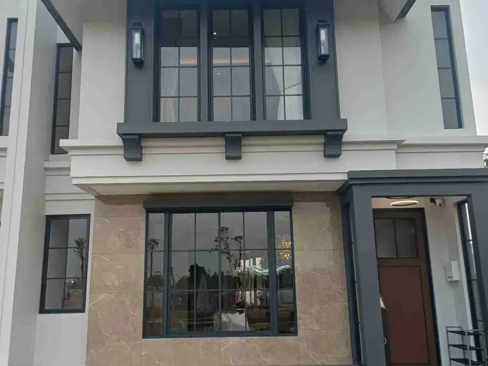 Rumah 2 Lantai 4 Kamar Tidur Nan Elegan di Cluster Hortis - Citra Garden Serpong Type 7.
