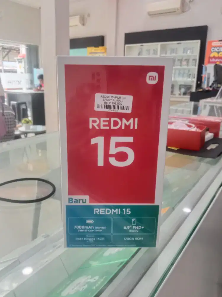 Redmi 15 ram 8 +128 GB