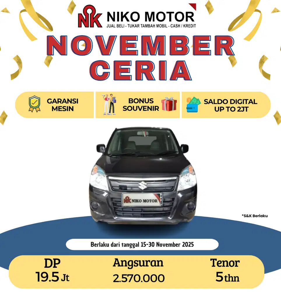 (ANTIK KM10RB) KARIMUN 1.0 GL 2020 MT : 2019|2021