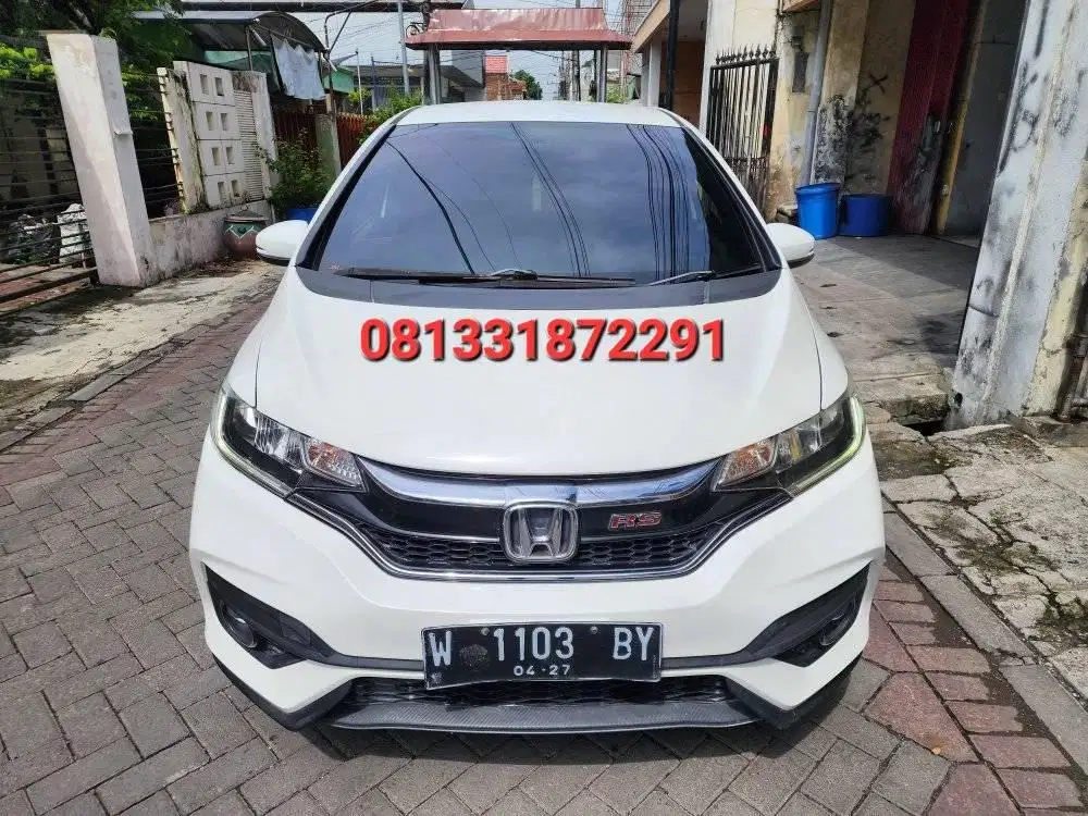 HONDA NEW JAZZ 1.5 RS MATIC FACELIFT 2018 PUTIH MULUSS ORIANN SURABAYA