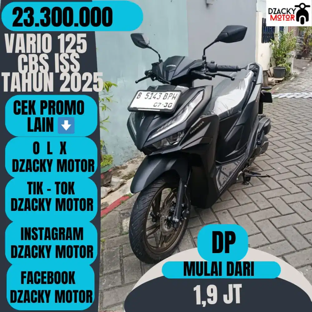 NEW VARIO 125 CBS ISS THN 2025