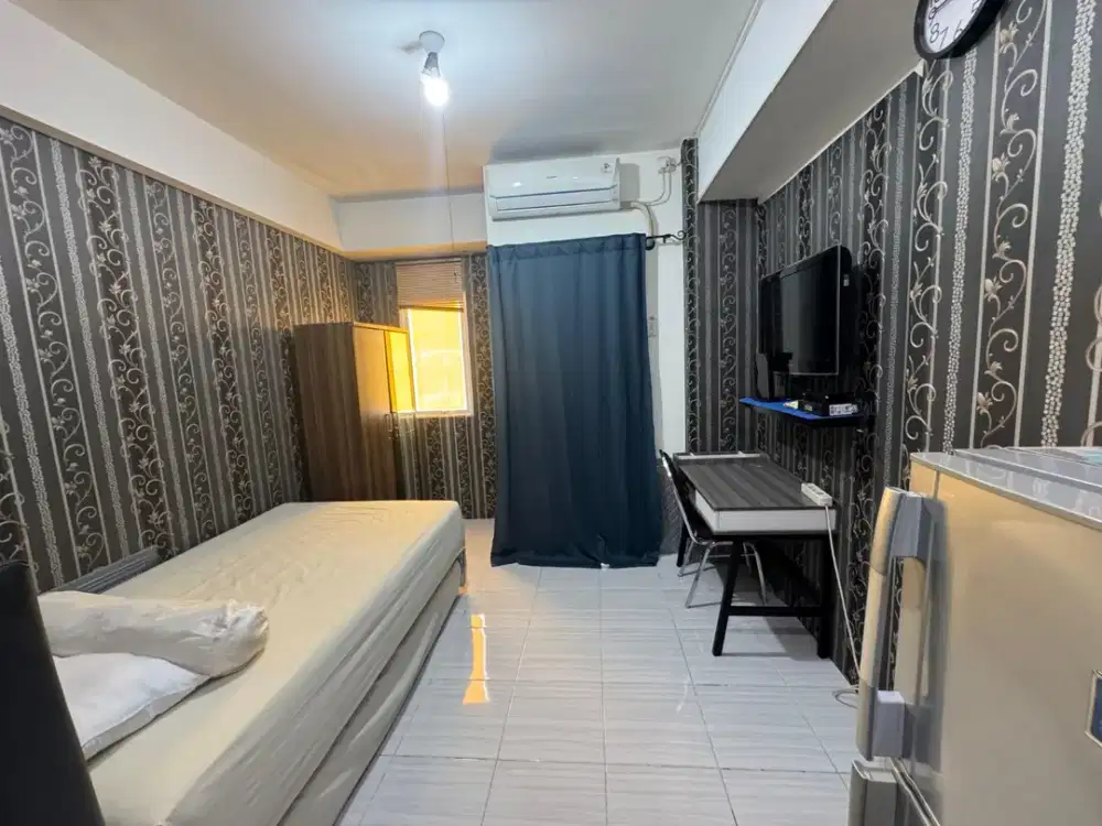 Apartemen Puncak Dharmahusada Tower B full furnish dan elektronik