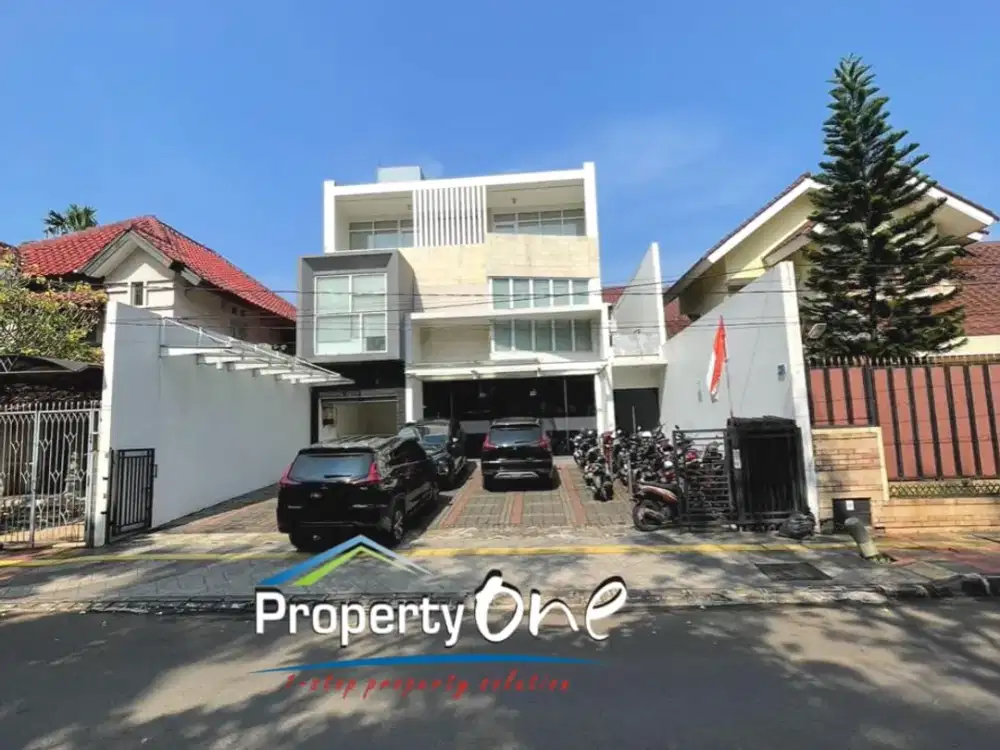Dijual Bangunan Kantor 3 Lantai Di Anggrek Loka BSD Kondisi Full Furnished