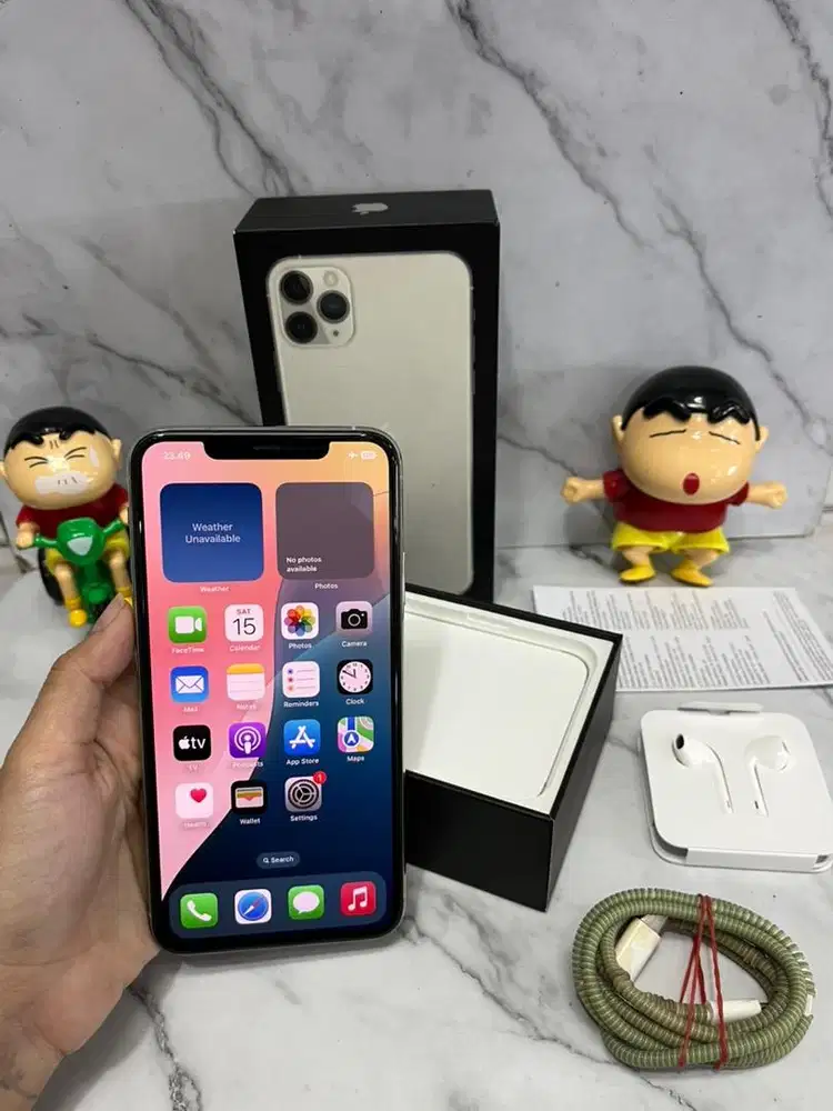 Iphone 11 promax 256 ex ibox fullset