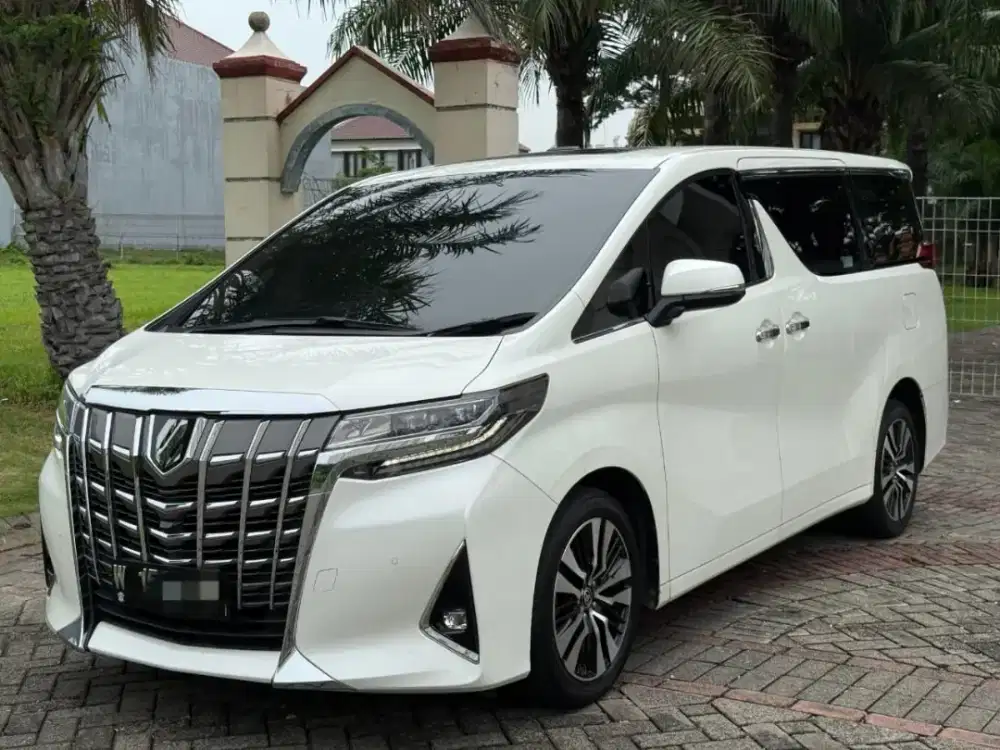 Toyota Alphard G ATPM 2021 Matic Putih Istimewa