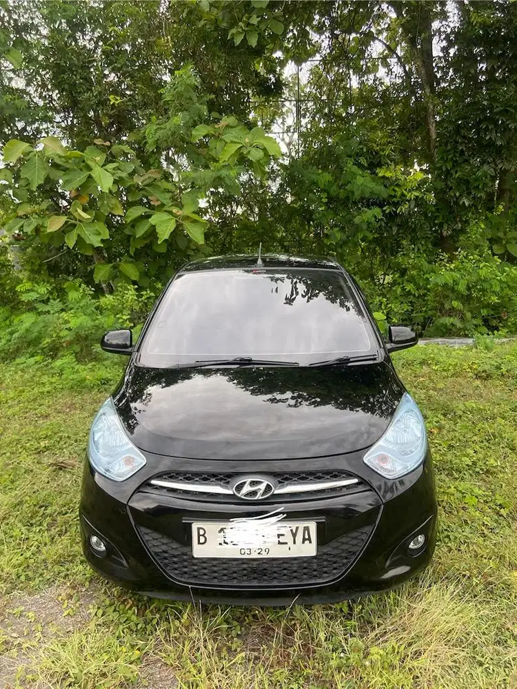 Hyundai i10 facelift tahun 2011 Manual Hitam