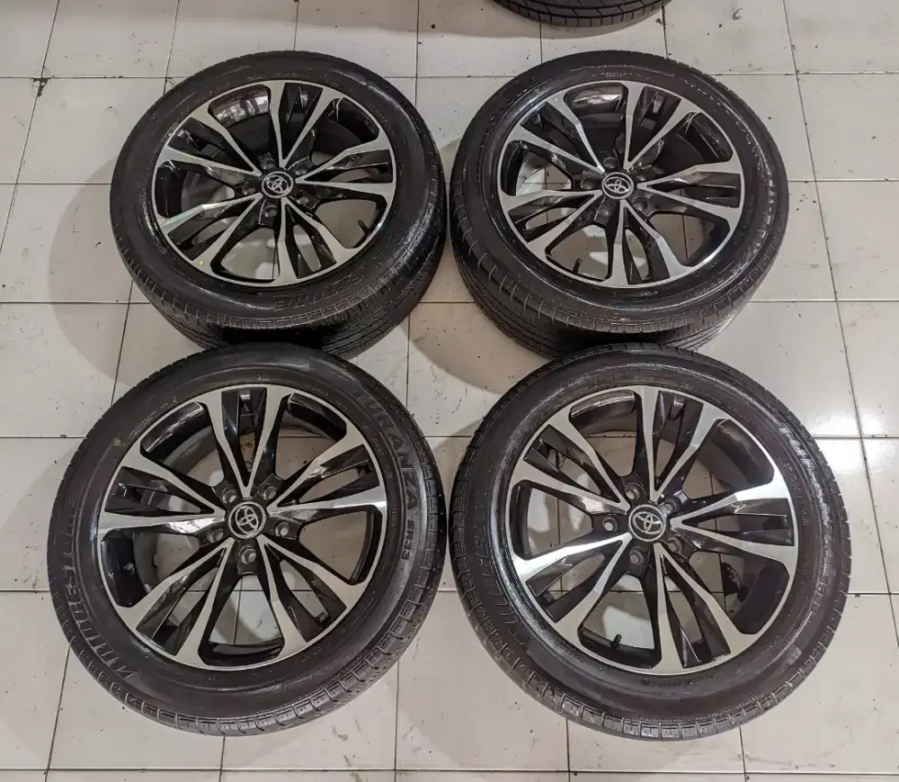R17 Rep Camry 2nd Mulus PCD 5x114+Ban Bridgestone Turanza