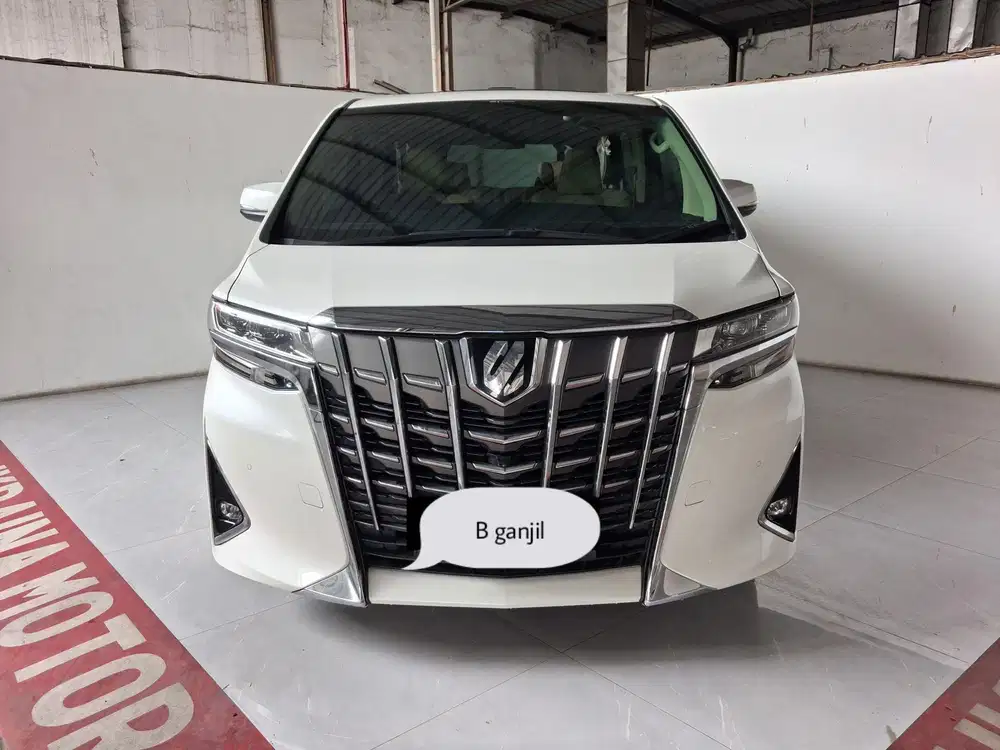 T Alphard G 2.5 At 2019 km 64 rb record full set