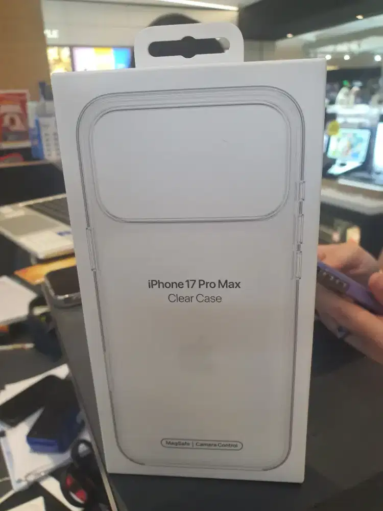 Clear case iphone 17 pro max  original ibox new segel