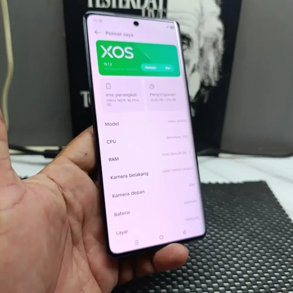 INFINIX NOTE 40 PRO+ 5G 12/256 SECOND