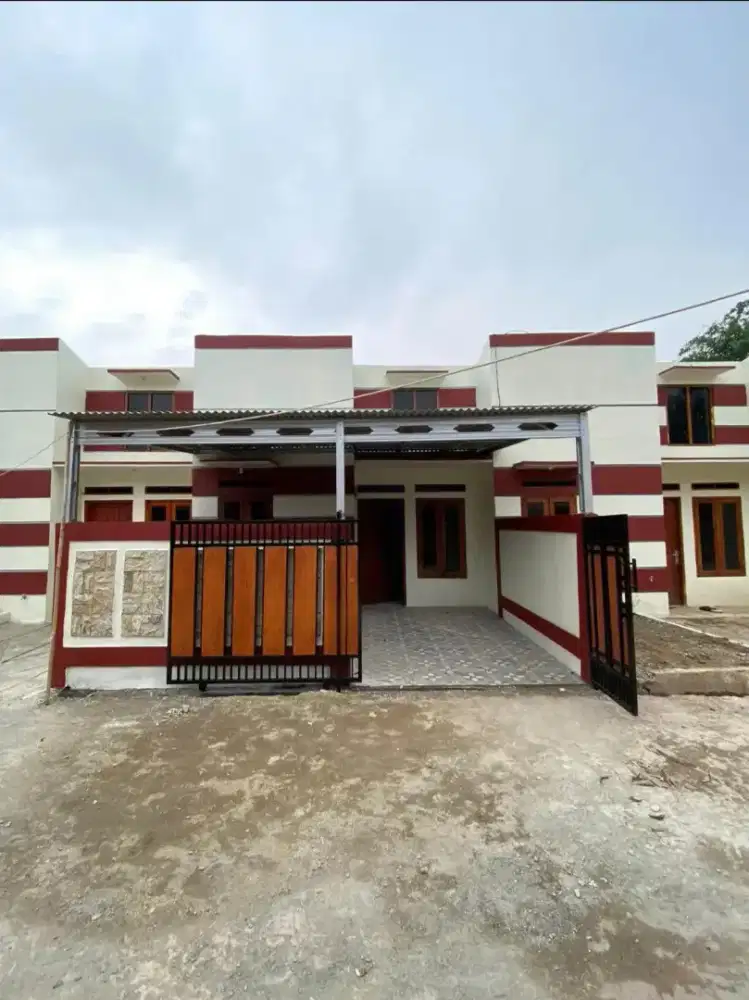 Rumah harga 150 jutaan 6 menit ke stasiun krl