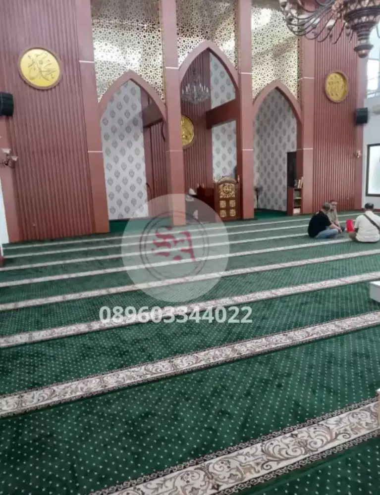 Karpet sajadah shaf roll masjid mushola tebal