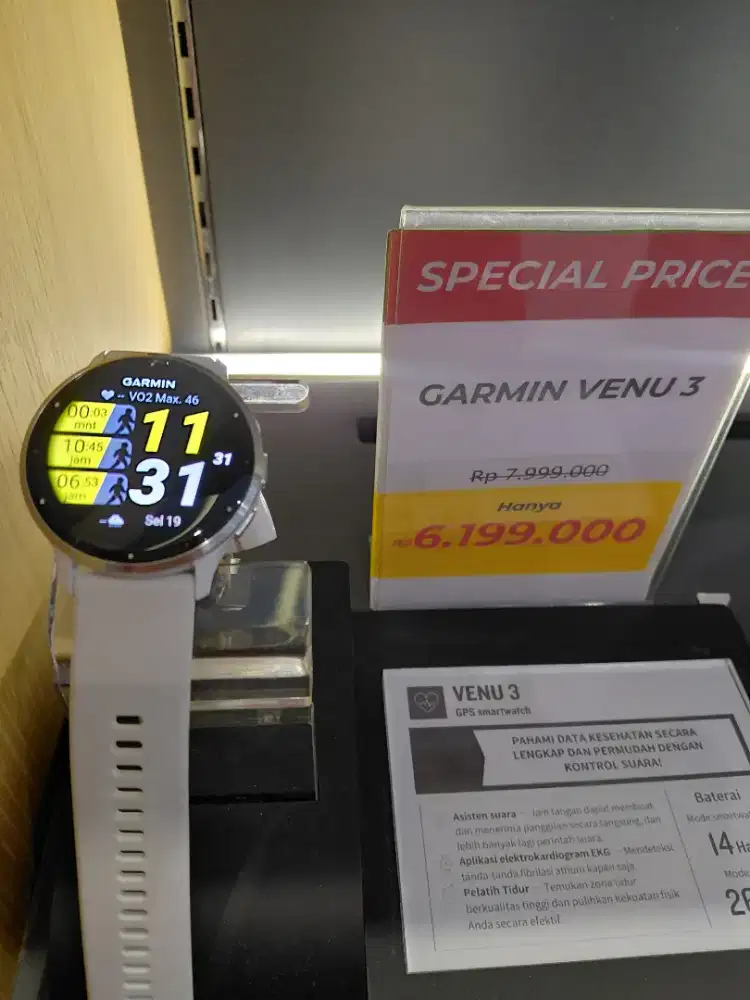 GARMIN VENU 3 GPS SMARTWATCH